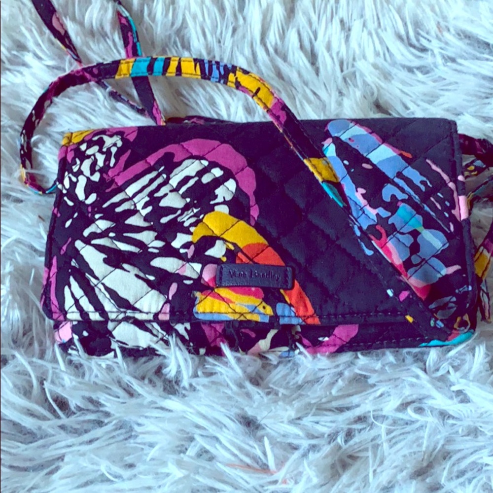 Butterfly print small wallet/crossbody!
